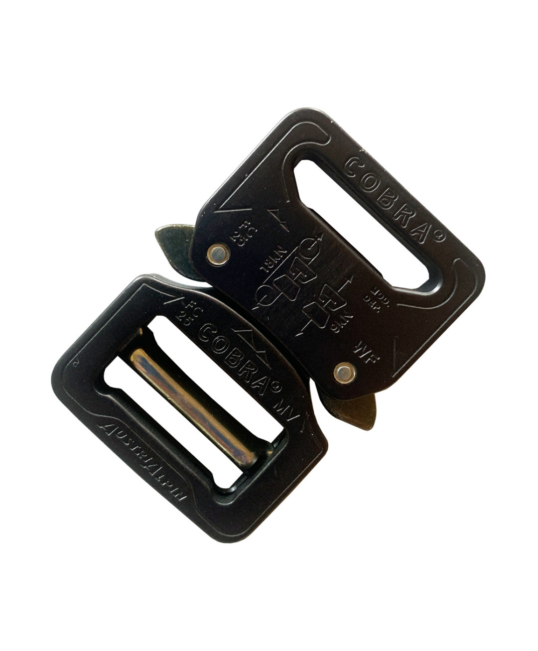 AustriAlpine Cobra Buckle, 1.75" / 45mm, Coyote Stratus Armament